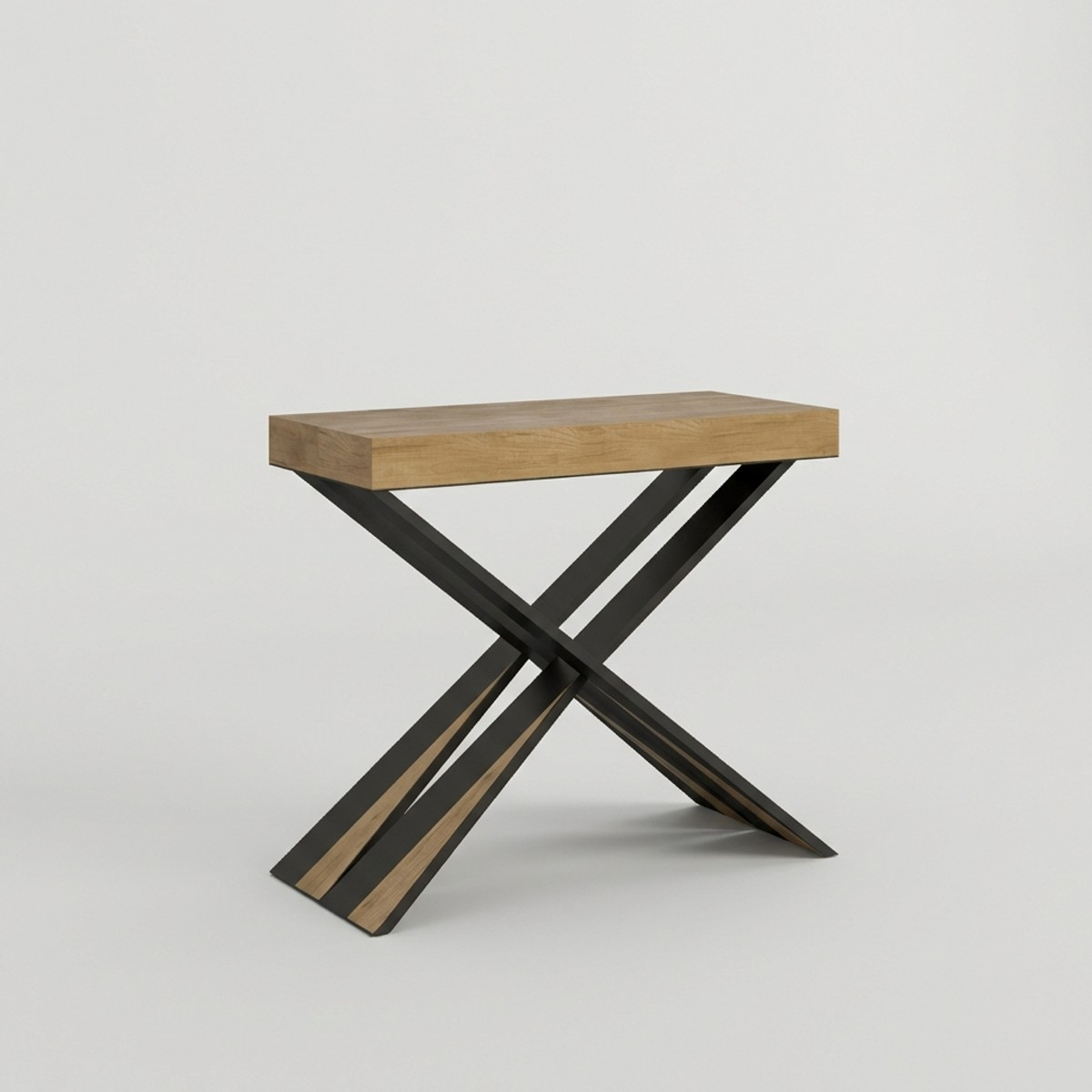 Modern Extendable Console Table 10 Seats 90x40-196 Diago Small — 1