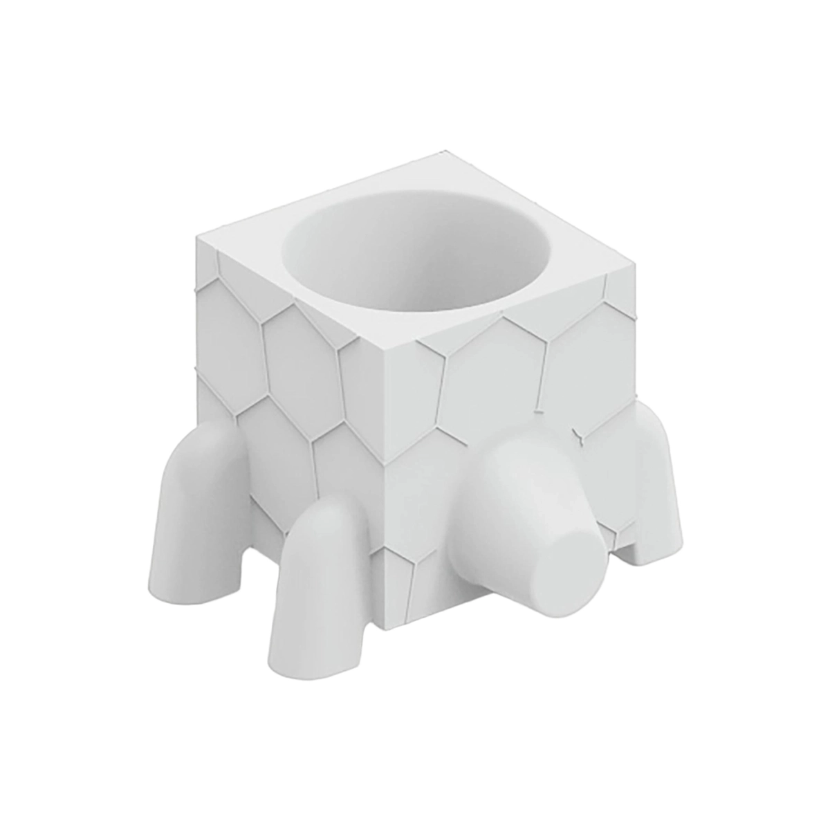 LYXO Ruga Turtle Shaped Outdoor Planter in Polietilene — 1