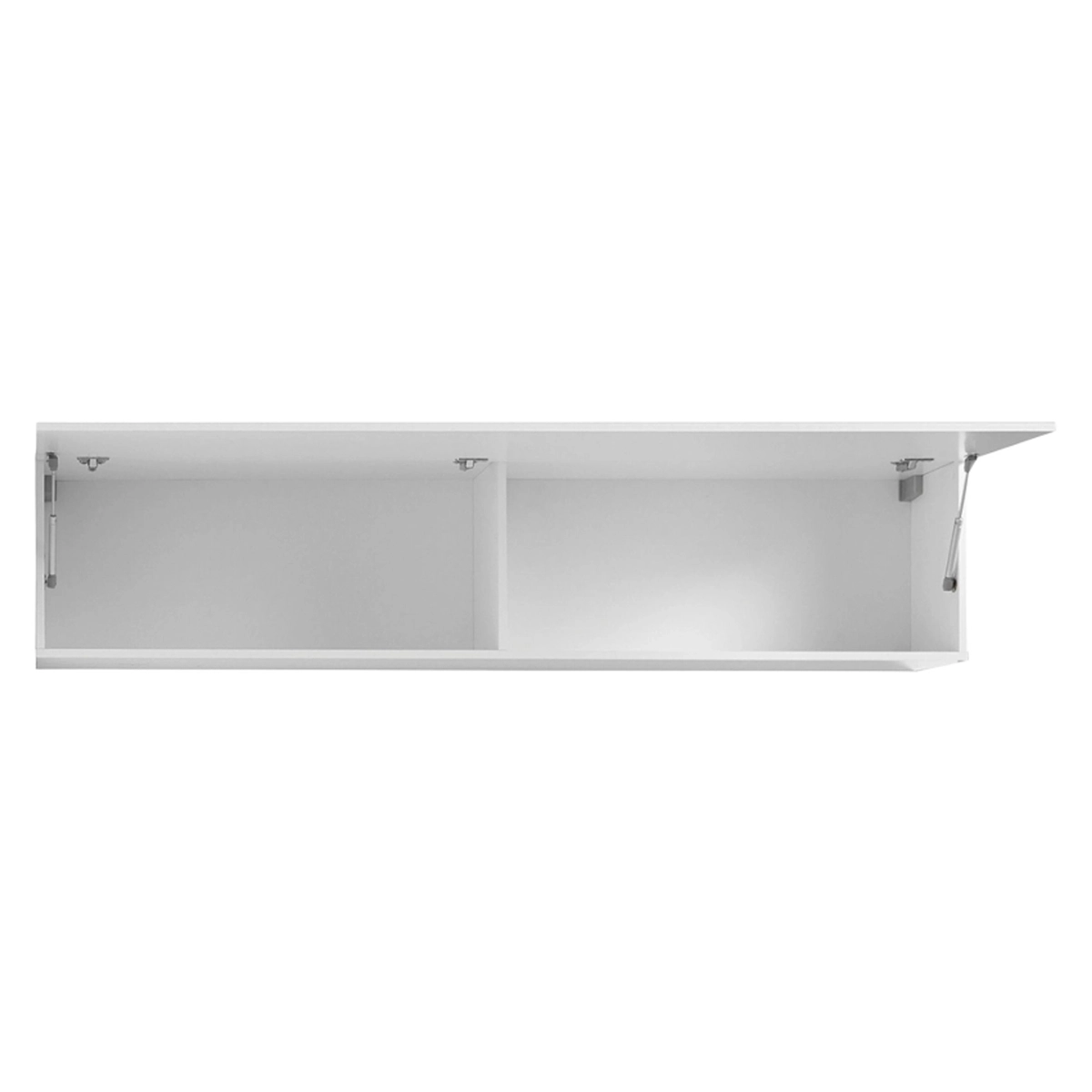 Wall-Mounted Hanging Cabinet 180 cm Glossy White Joy Up — 5