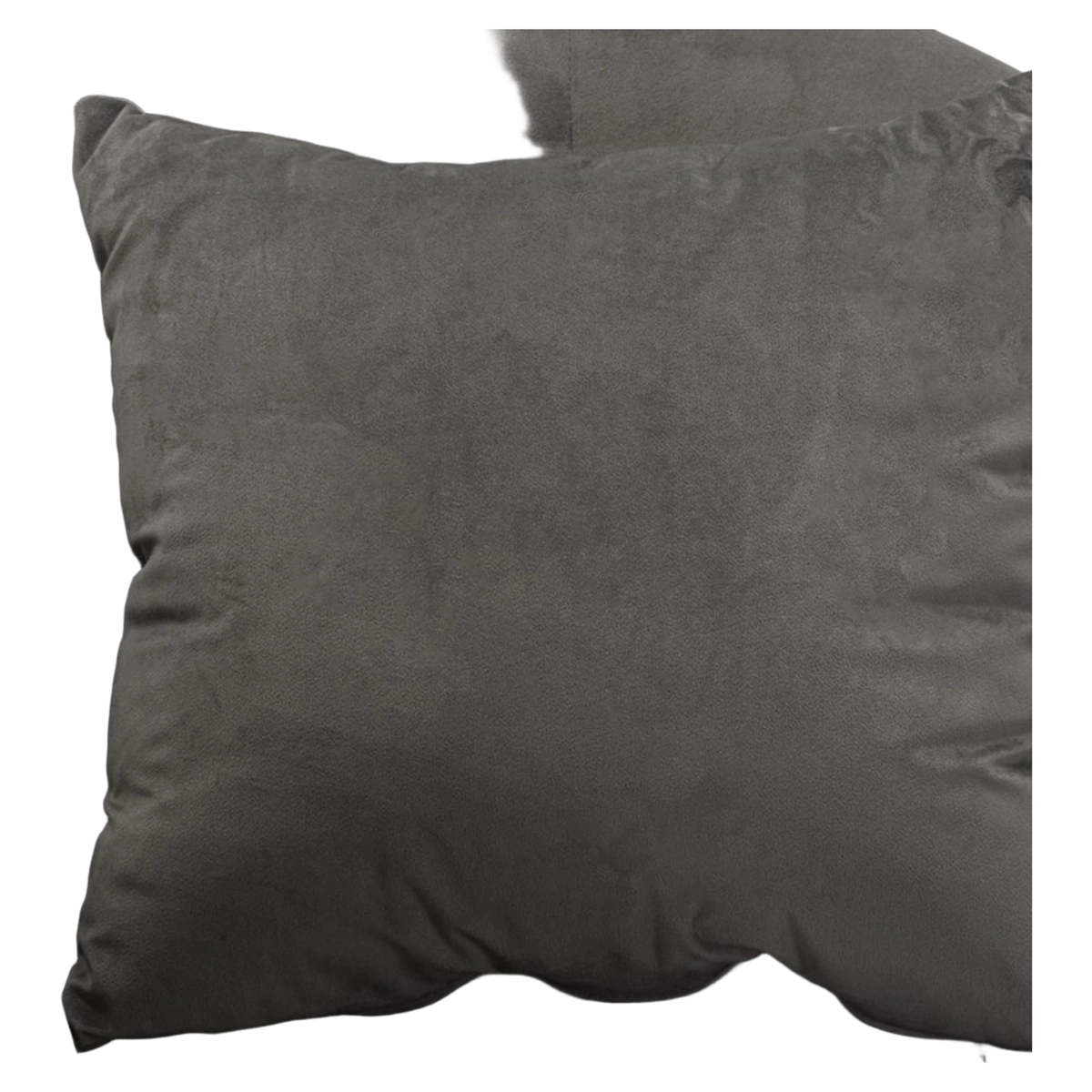 Modern Velvet Armchair with Cushion Silvery Mauro Ferretti — 9