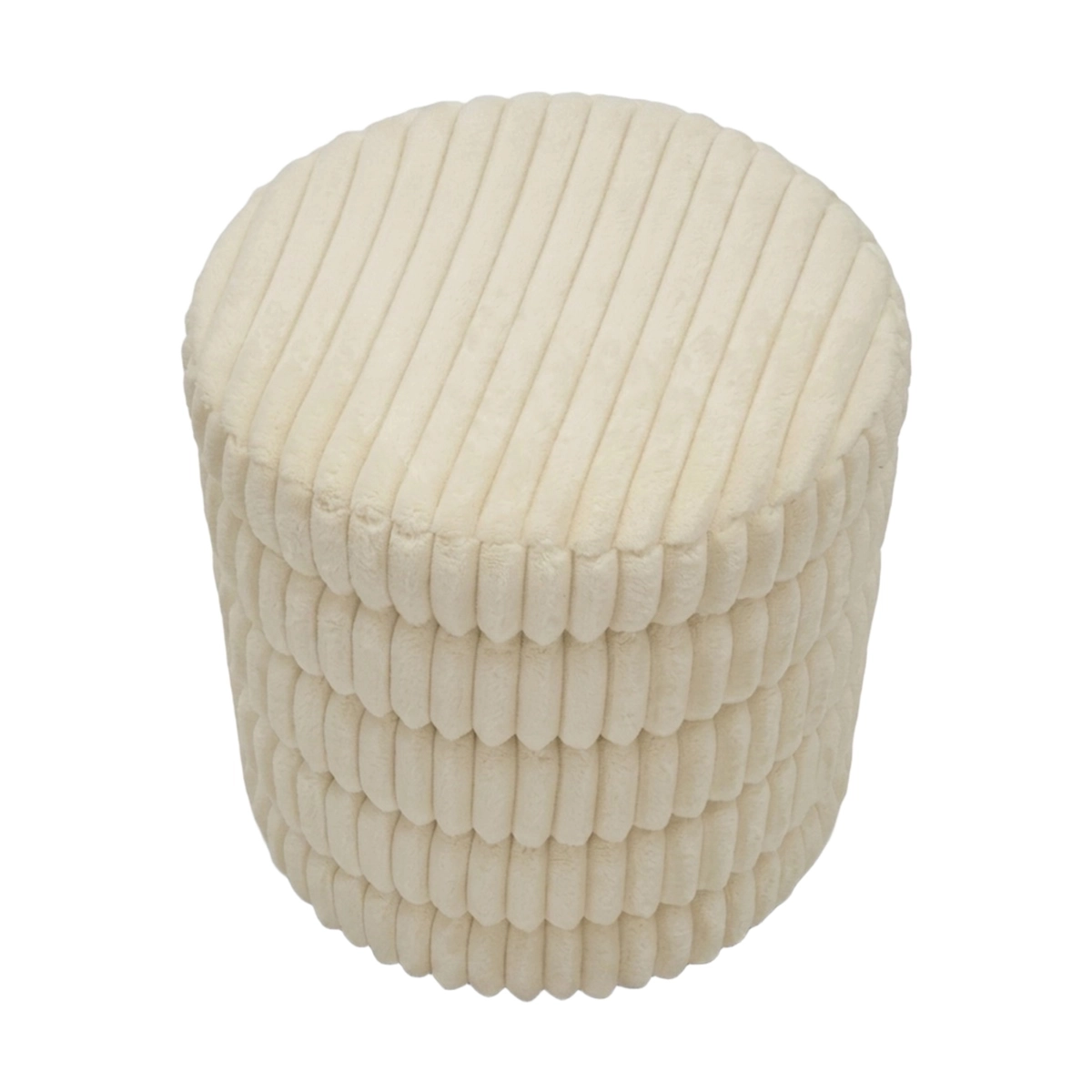 Round Padded Design Pouffe Goteborg Levels Mauro Ferretti — 5