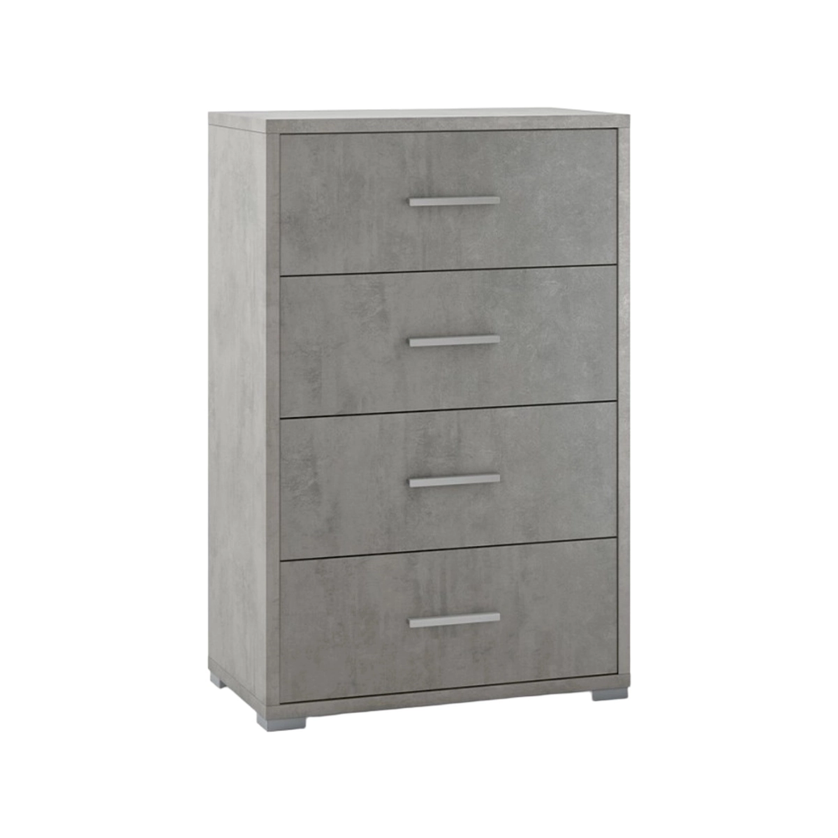 Adelia Sarmog Modern 4-Drawer Chest of Drawers for Bedroom Office — 1