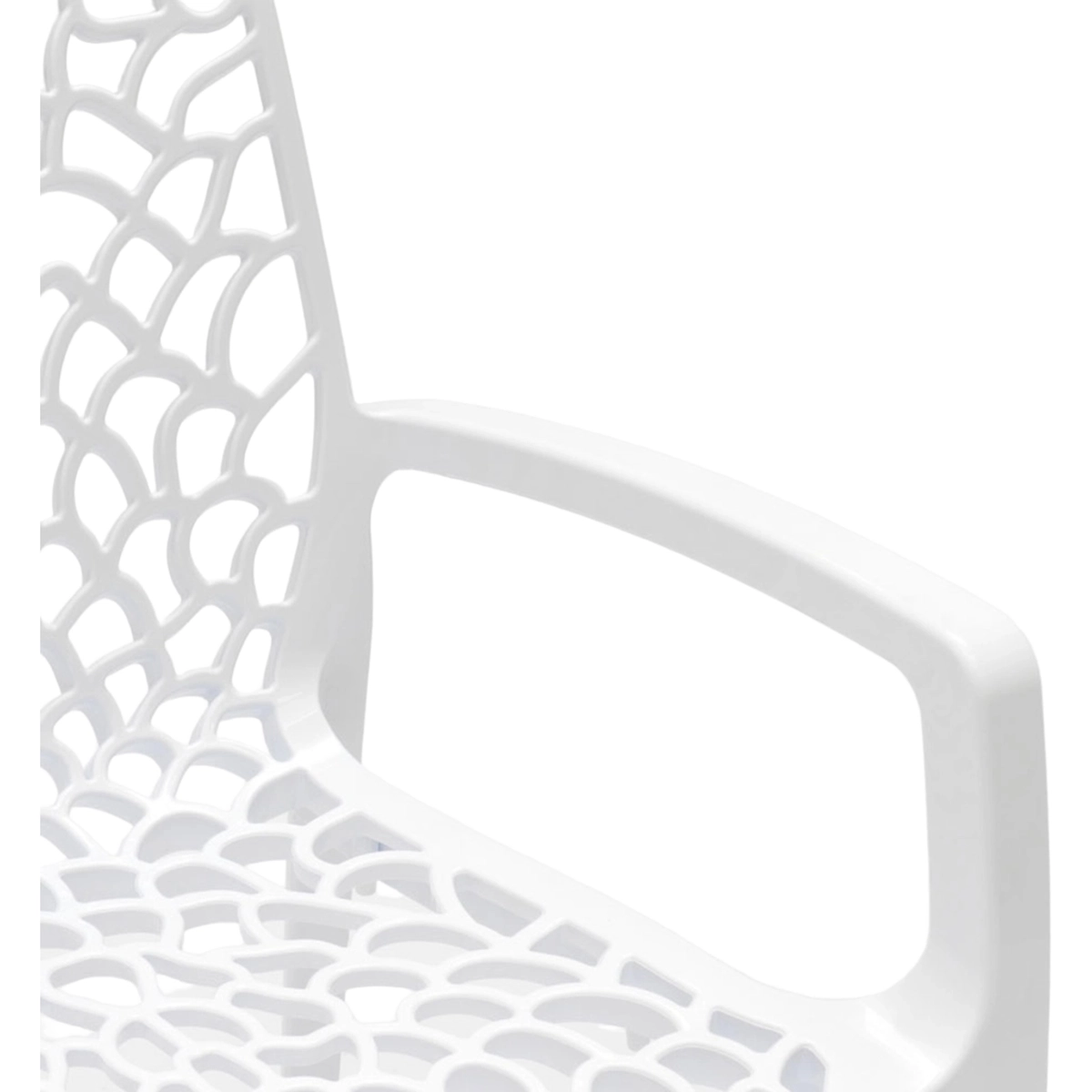 Polypropylene Armchair Grand Soleil Gruvyer Arm — 4