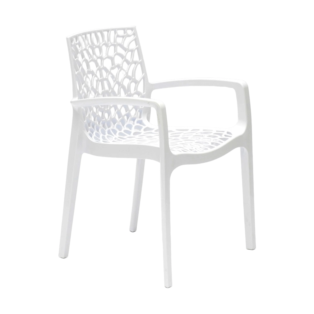 Polypropylene Armchair Grand Soleil Gruvyer Arm — 1