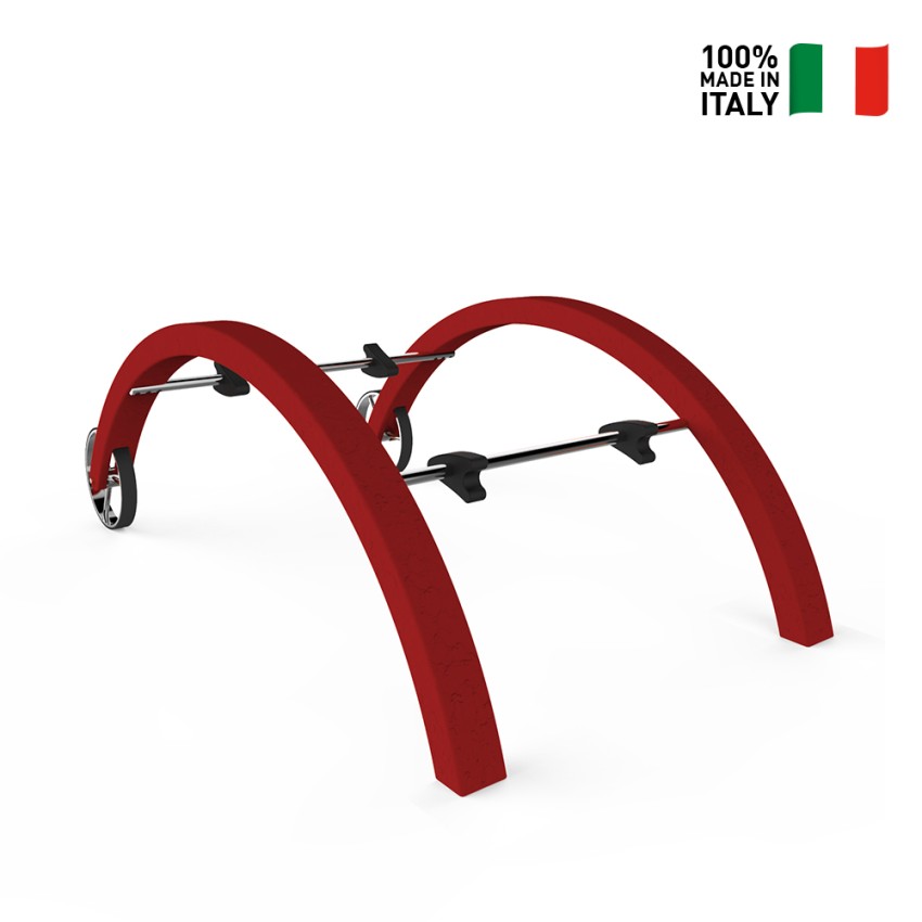 Arkema Design S910 base with wheels and armrests for Serendipity lounger — 3