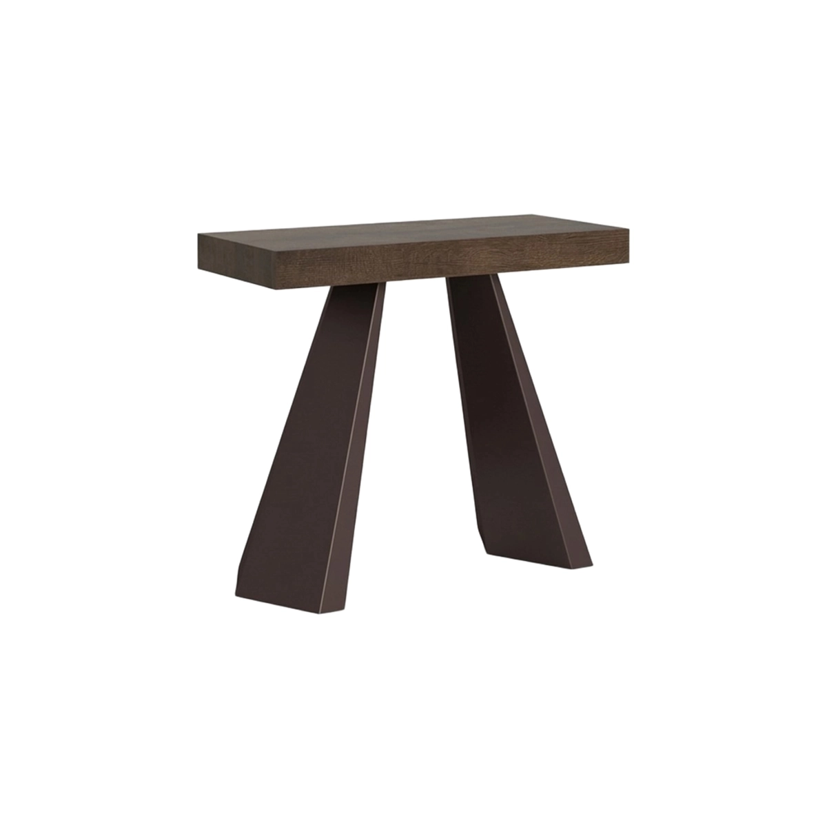 Extendable Console Table Walnut 90x40-196cm Diamante Small Itamoby — 1