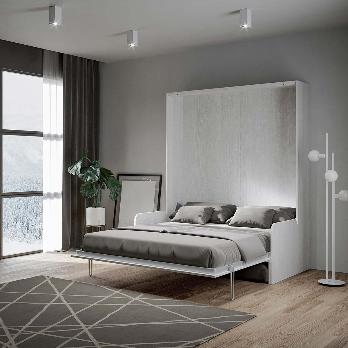 Sofà Kentaro Foldaway Double Bed with Sofa Itamoby — 2