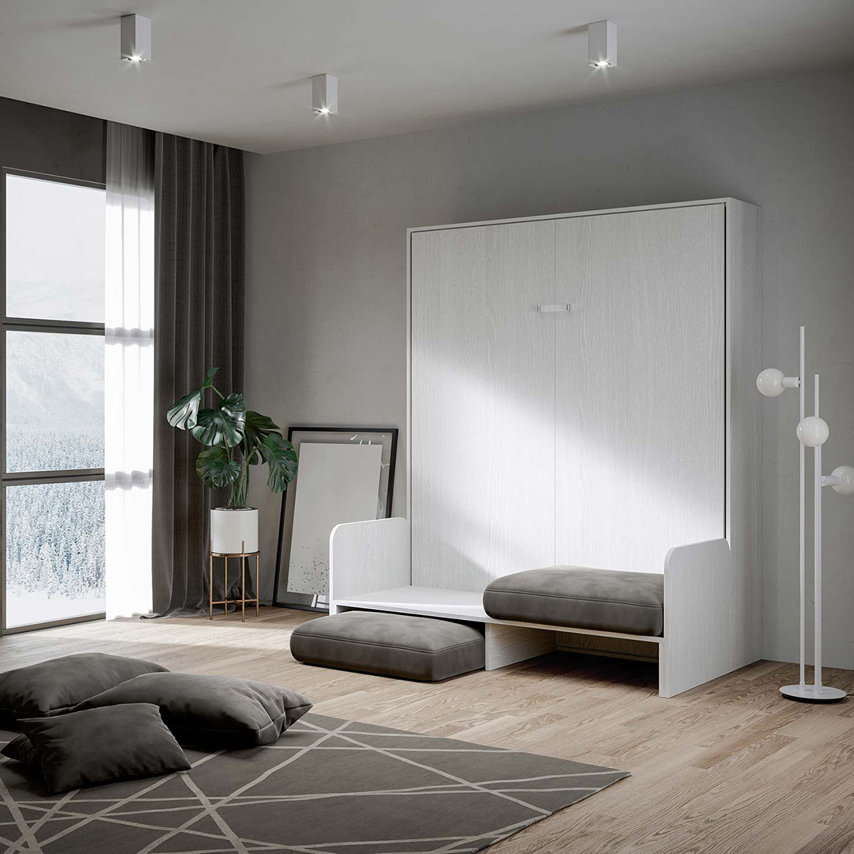 Sofà Kentaro Foldaway Double Bed with Sofa Itamoby — 4