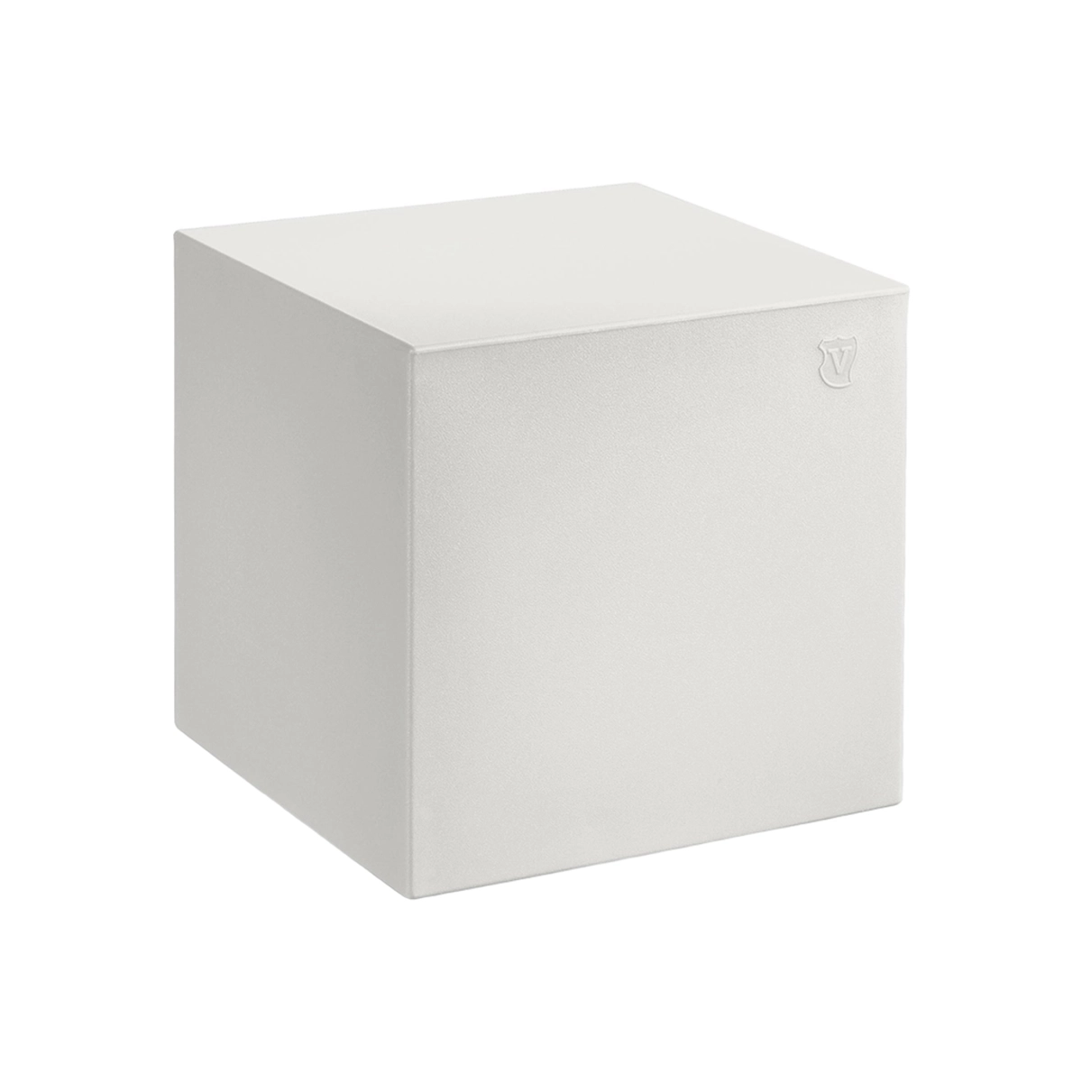 Outdoor Polyethylene Cube Ottoman Stool 45x45 cm Blok 45 LYXO — 1