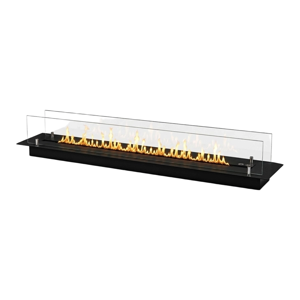 Divina Fire DF1200VBLACK Built-in Bioethanol Fireplace Burner — 1