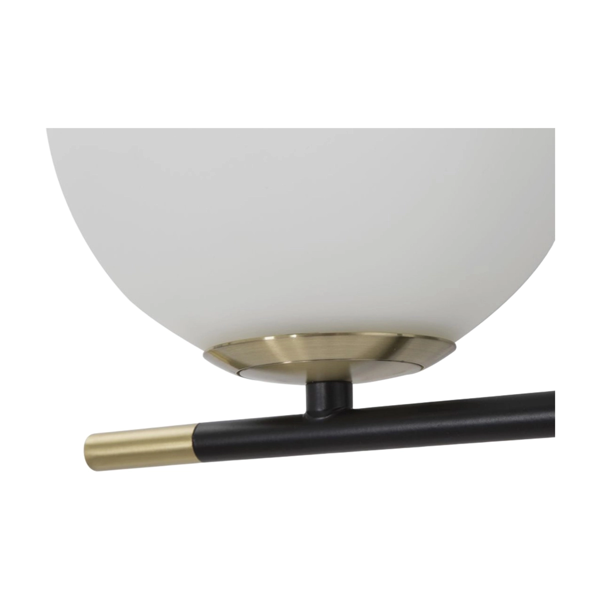 Darky Double 2-Light Wall Sconce in Metal and Vetro — 6
