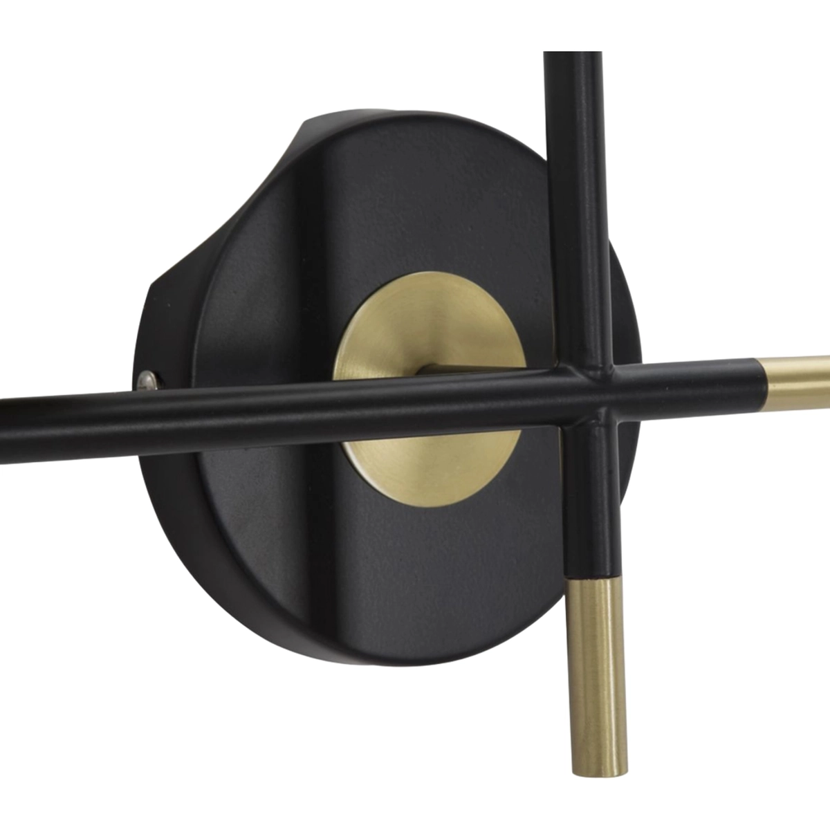 Darky Double 2-Light Wall Sconce in Metal and Vetro — 5