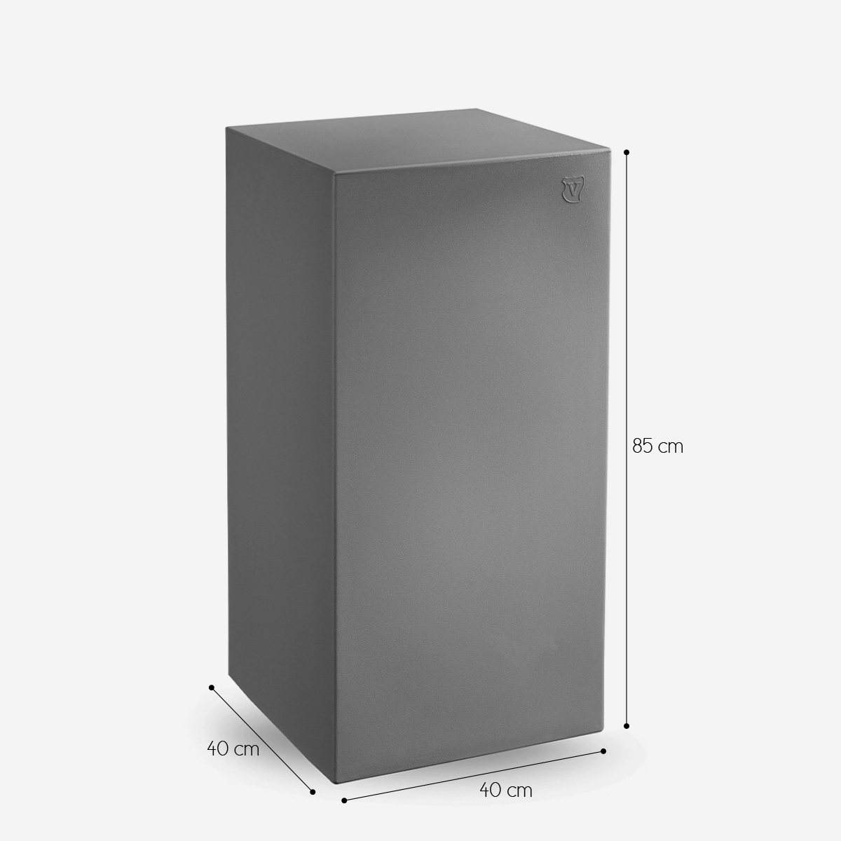 Outdoor Polyethylene Bar Stool Blok 85 LYXO — 3