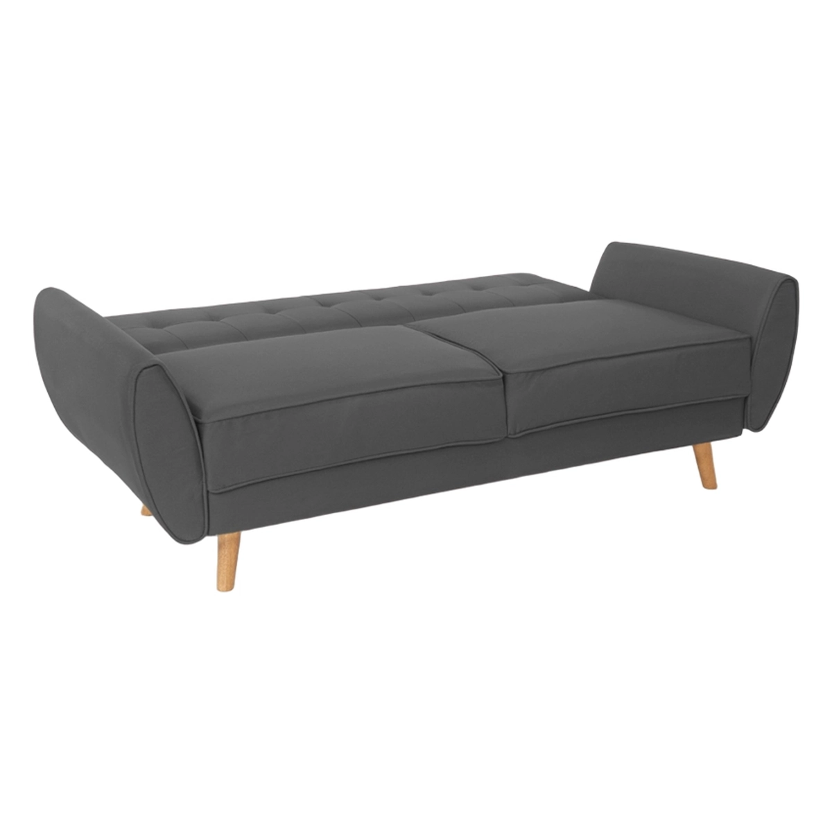 3 Seater Clic Clac Fabric Sofa Bed Scandinavian Fortaleza Modus Sofà — 4