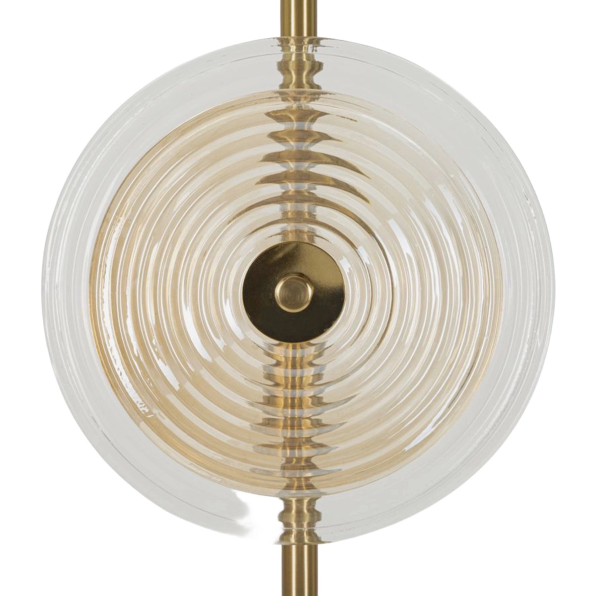 Mauro Ferretti Venice 2 Light Floor Lamp in Iron and Vetro — 4