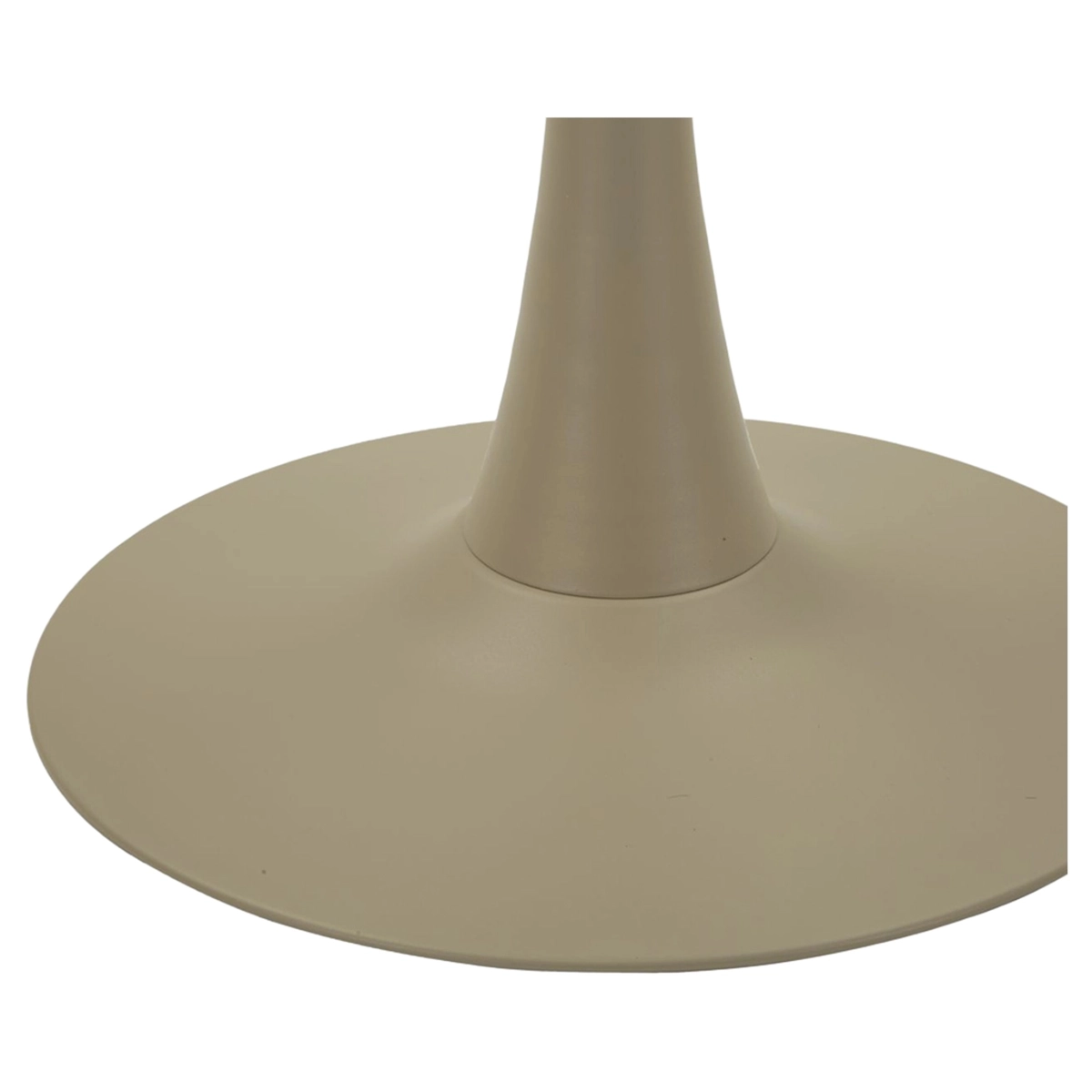 Alaska Round High Bar Table in MDF and Iron — 3