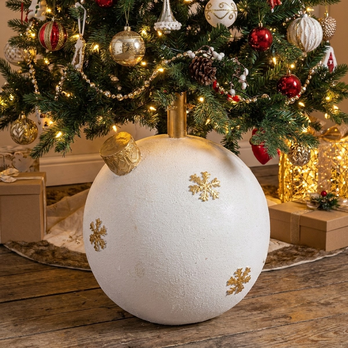 Base per albero di Natale in gesso Zadok — 2