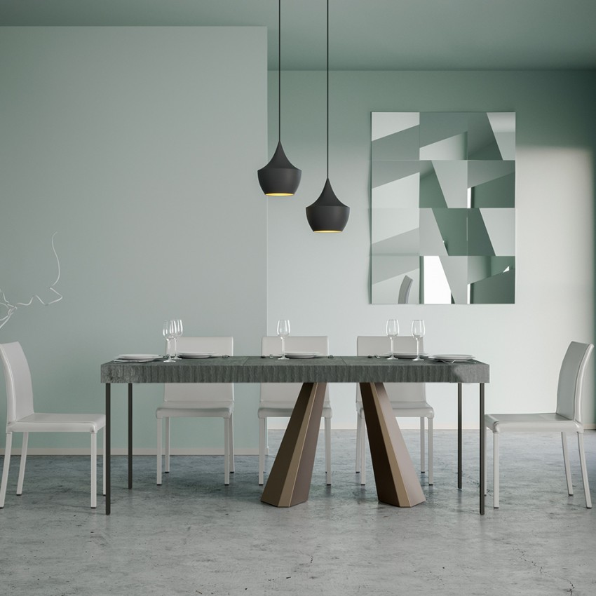 Extendable console table 90x40-300cm Diamante Premium Itamoby — 3