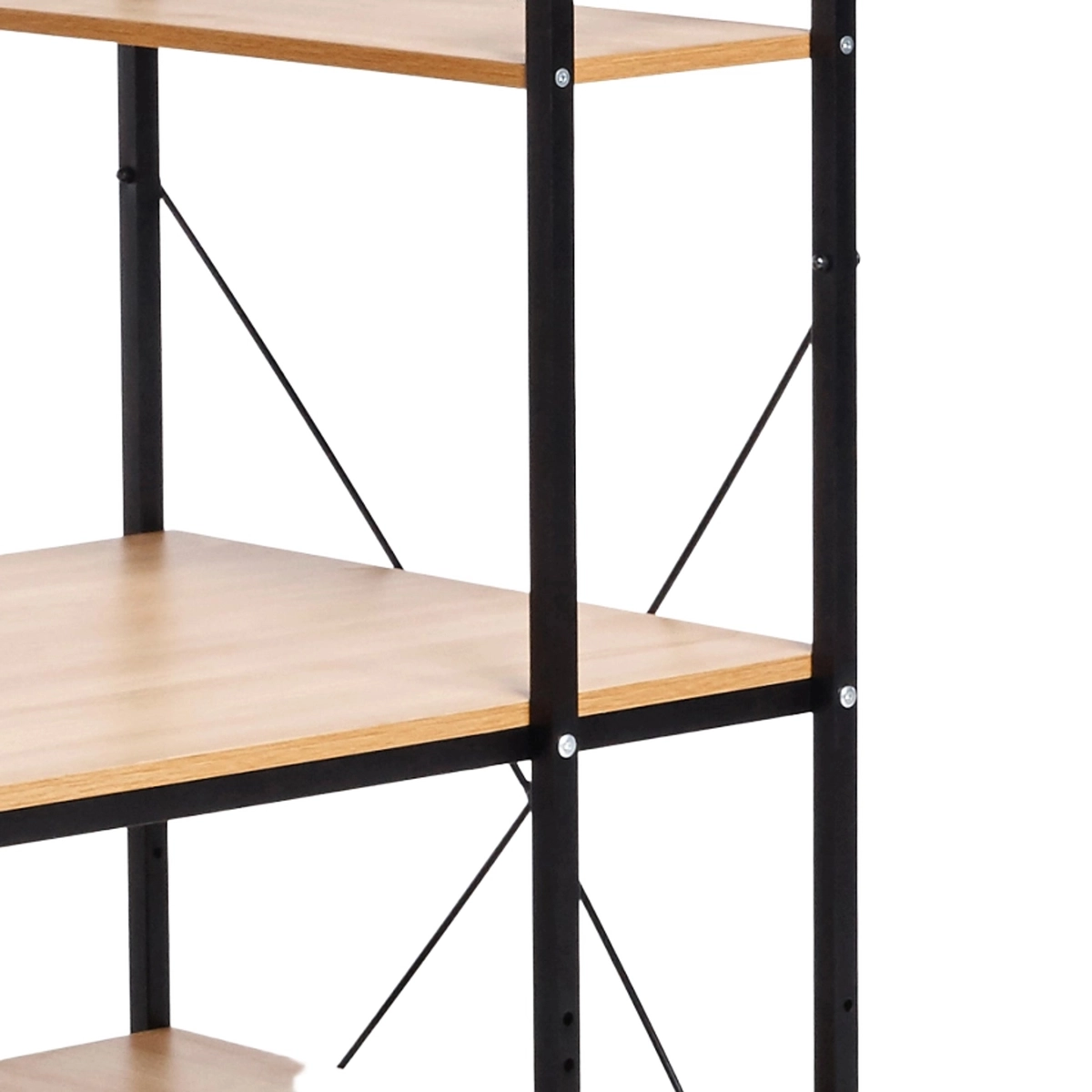 Scrivania Industriale Empire 120x60 Desk with Shelves Office24 — 4