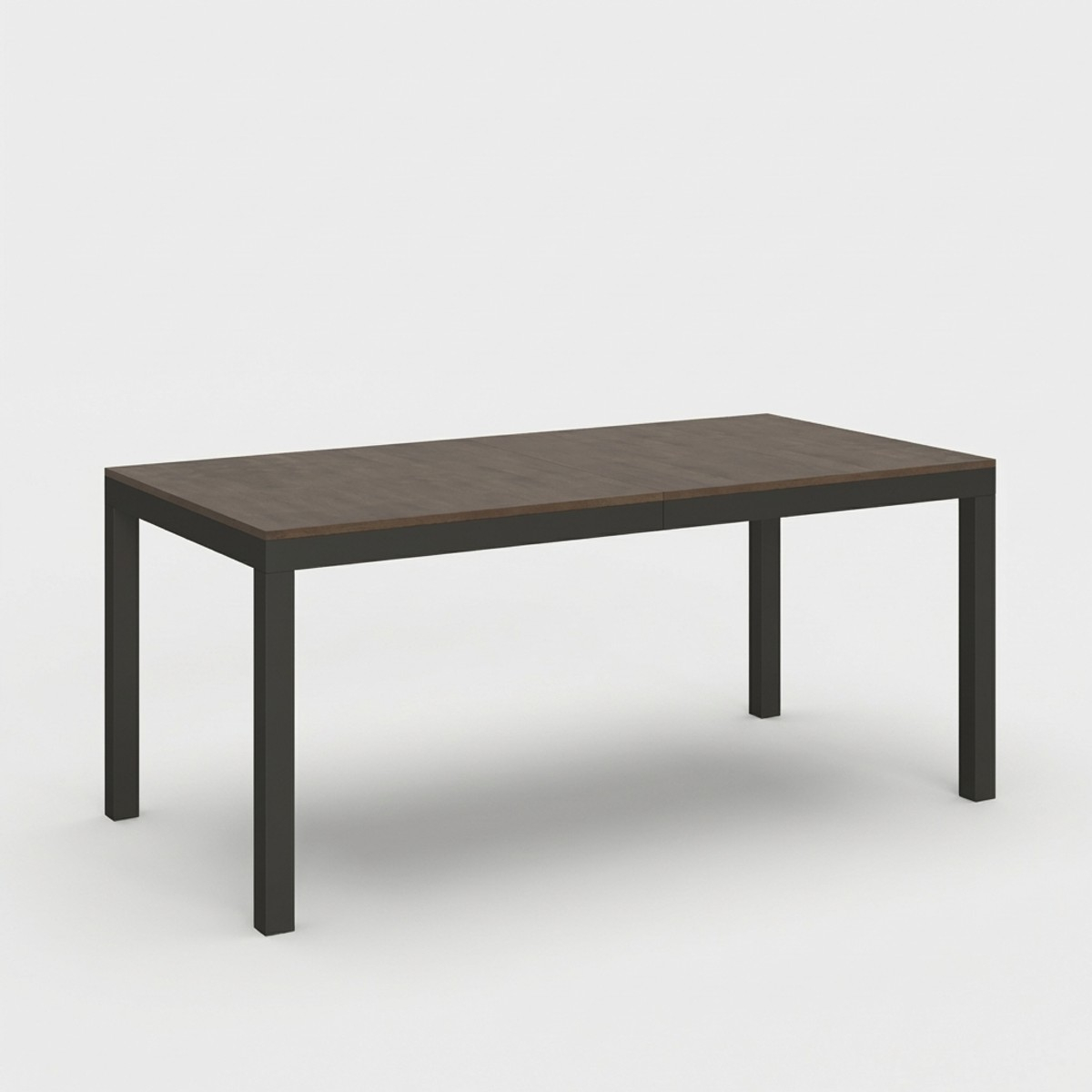 Everyday Evolution Industrial Extendable Table Wood and Iron 90x180-440 cm — 1
