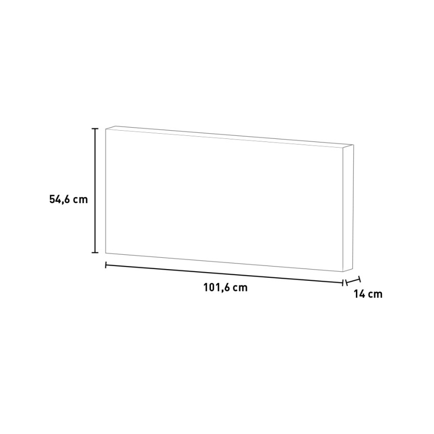 Recessed Wall Electric Fireplace Chicago Divina Fire LED 1500W — 14
