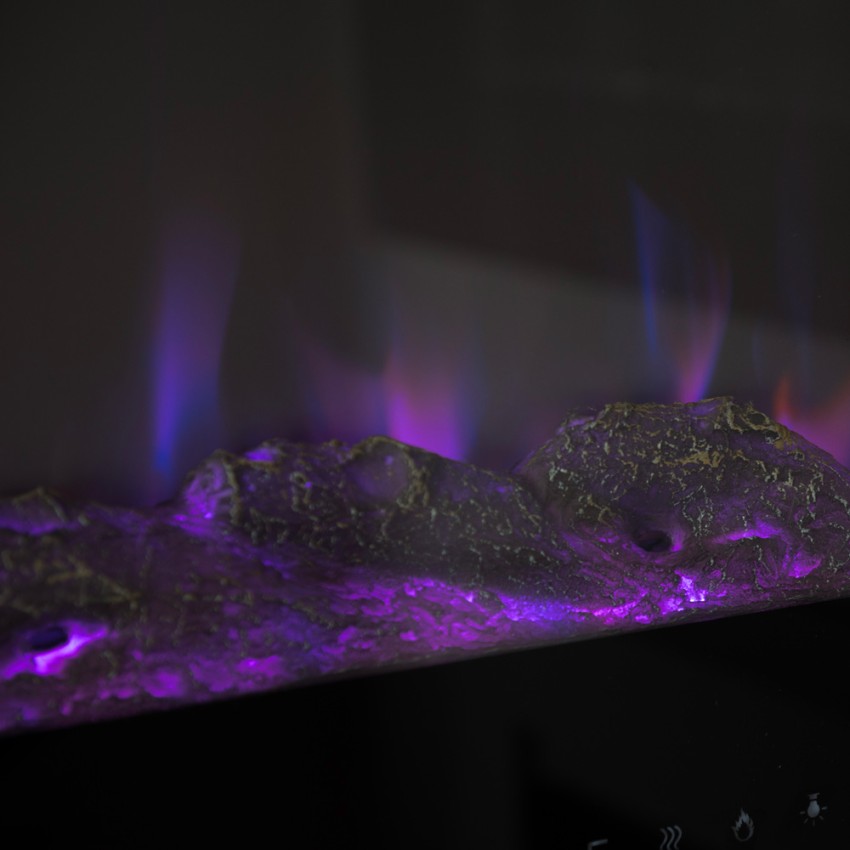 Recessed Wall Electric Fireplace Chicago Divina Fire LED 1500W — 7