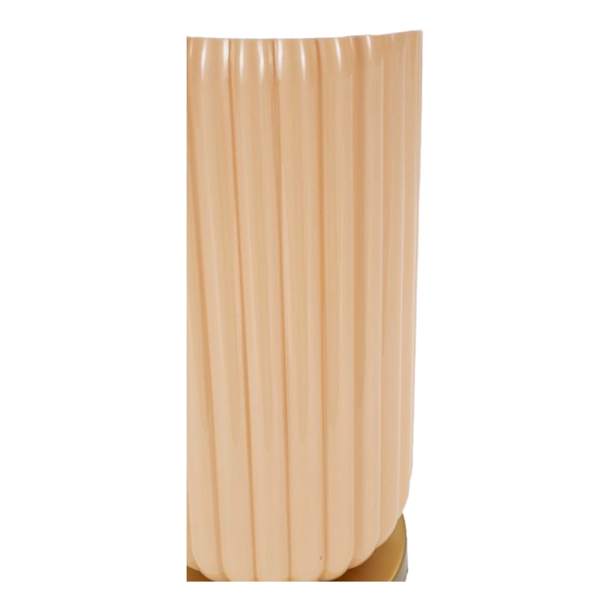 Perly C Glass and Fabric Table Lamp — 7