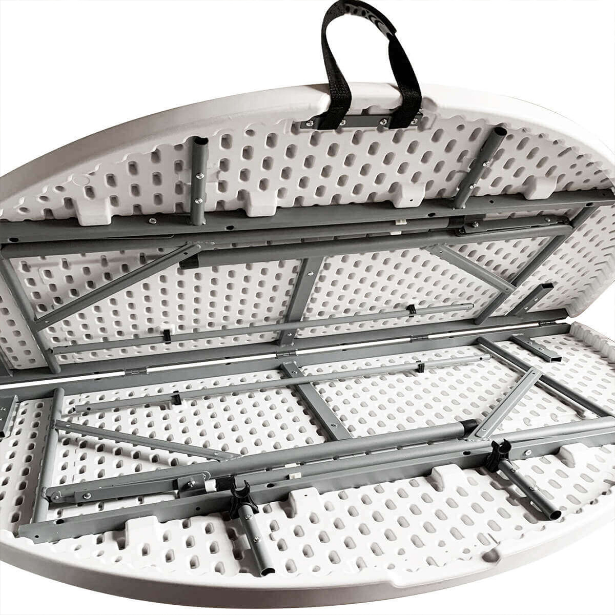 Round Folding Catering Table Ø150 cm Steel Frame — 3
