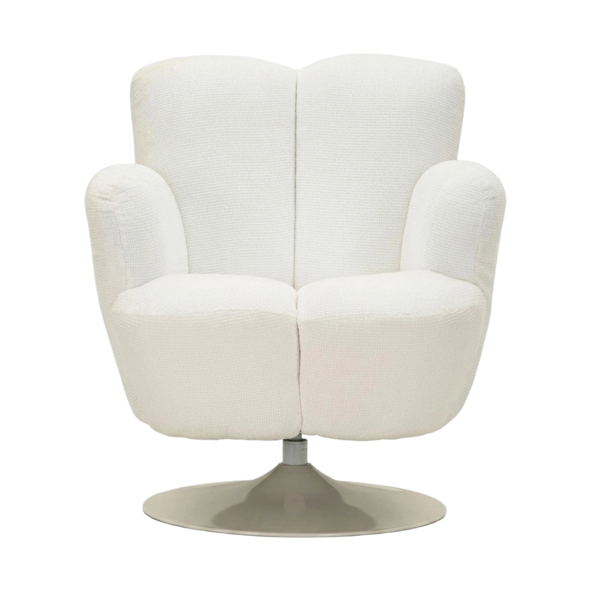 Monaco Poise Upholstered Retro Swivel Armchair for Living Room — 3