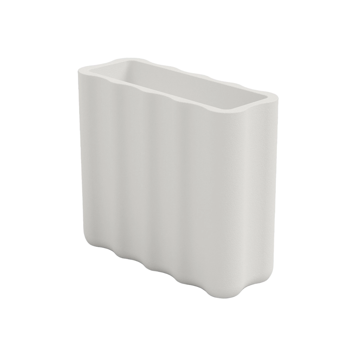 Tall Rectangular Outdoor Planter Made in Italy Nebula 90 LYXO — 1