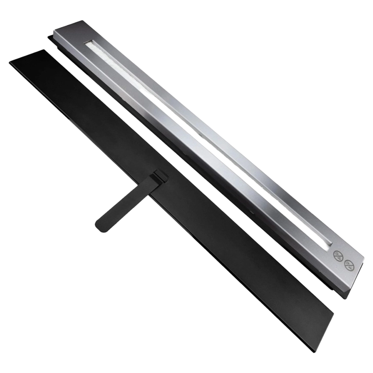 Recessed Bioethanol Fireplace Burner 1.7 L Stainless Steel — 6