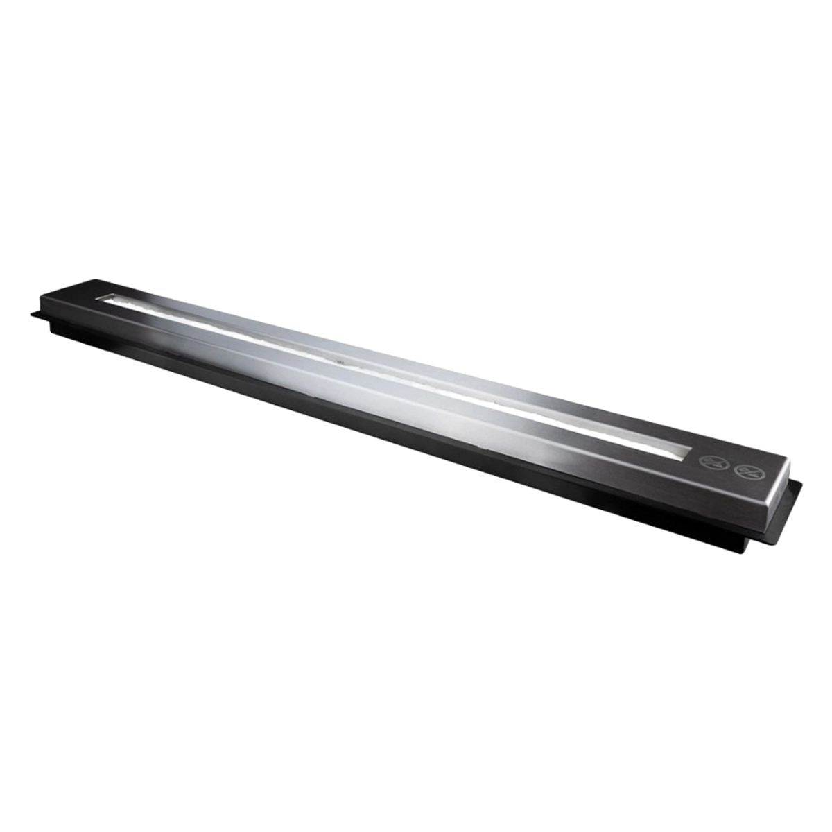 Recessed Bioethanol Fireplace Burner 1.7 L Stainless Steel — 5