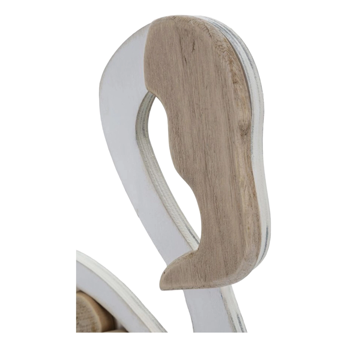 Flamingo Decorative Wooden Flamingo Figurine Sculpture — 5