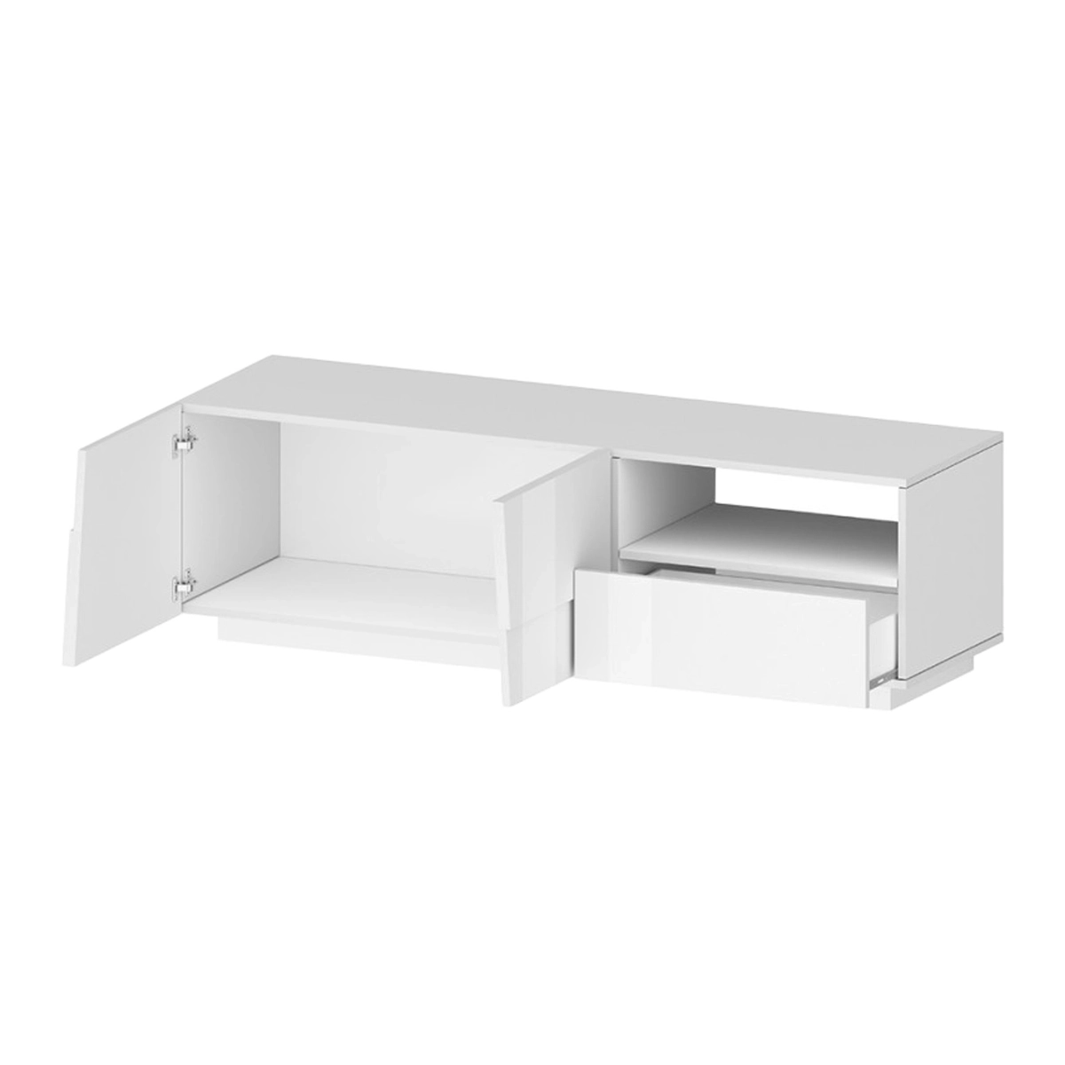 Modern Living Room TV Stand 2 Doors 150x44x46cm Trevis — 4