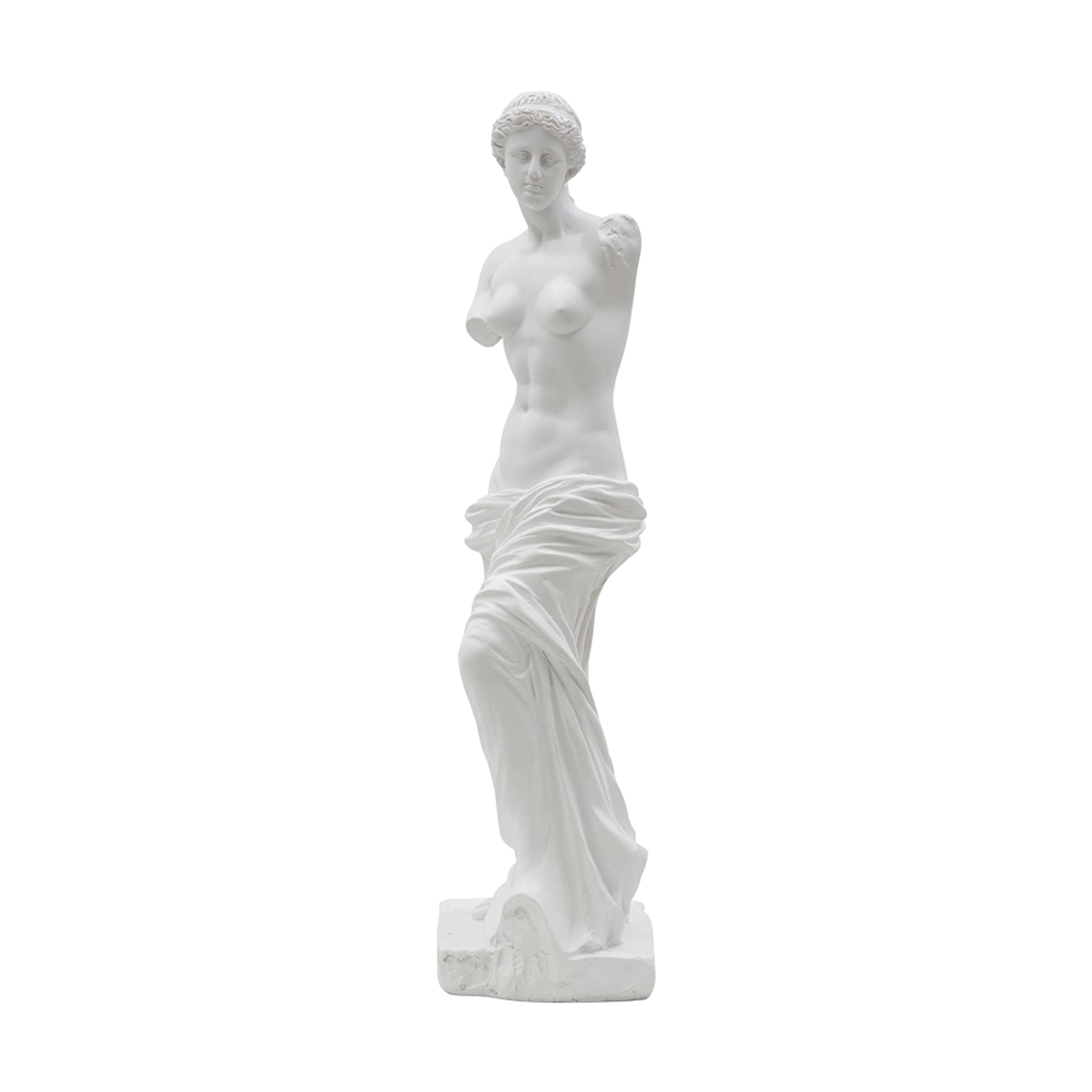 Greek Classic Tabletop Decorative Statue White Female Figure h49cm Mauro Ferretti — 6