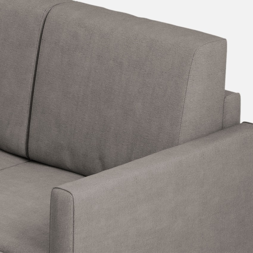 3-Seater Fabric Sofa with Matching Ottoman Karay 180 — 7