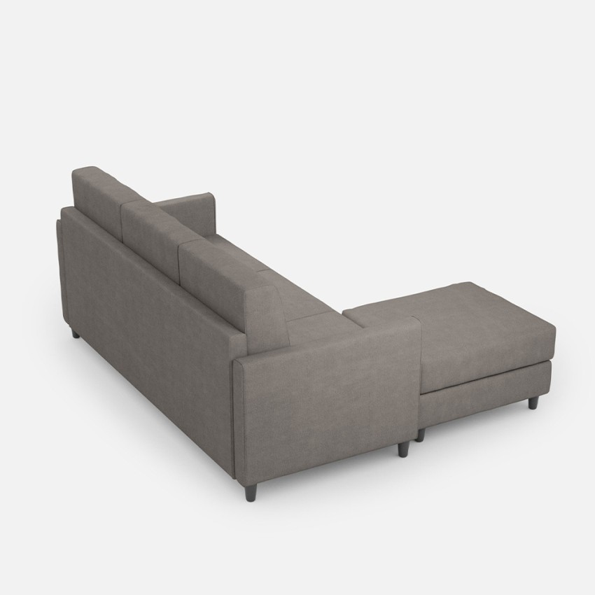 3-Seater Fabric Sofa with Matching Ottoman Karay 180 — 4