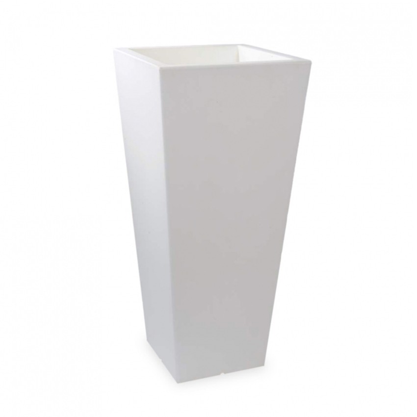 Solar LED RGB Outdoor Tall Planter h102 Arkema Quadro Arkema Design — 3