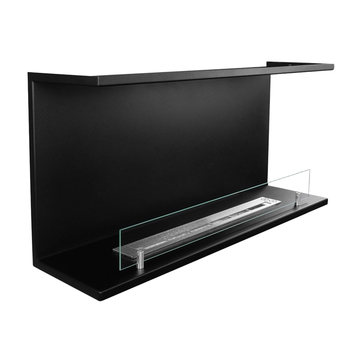 Divina Fire Trevi 90 3-Sided Built-in Bioethanol Fireplace 90x45 — 3