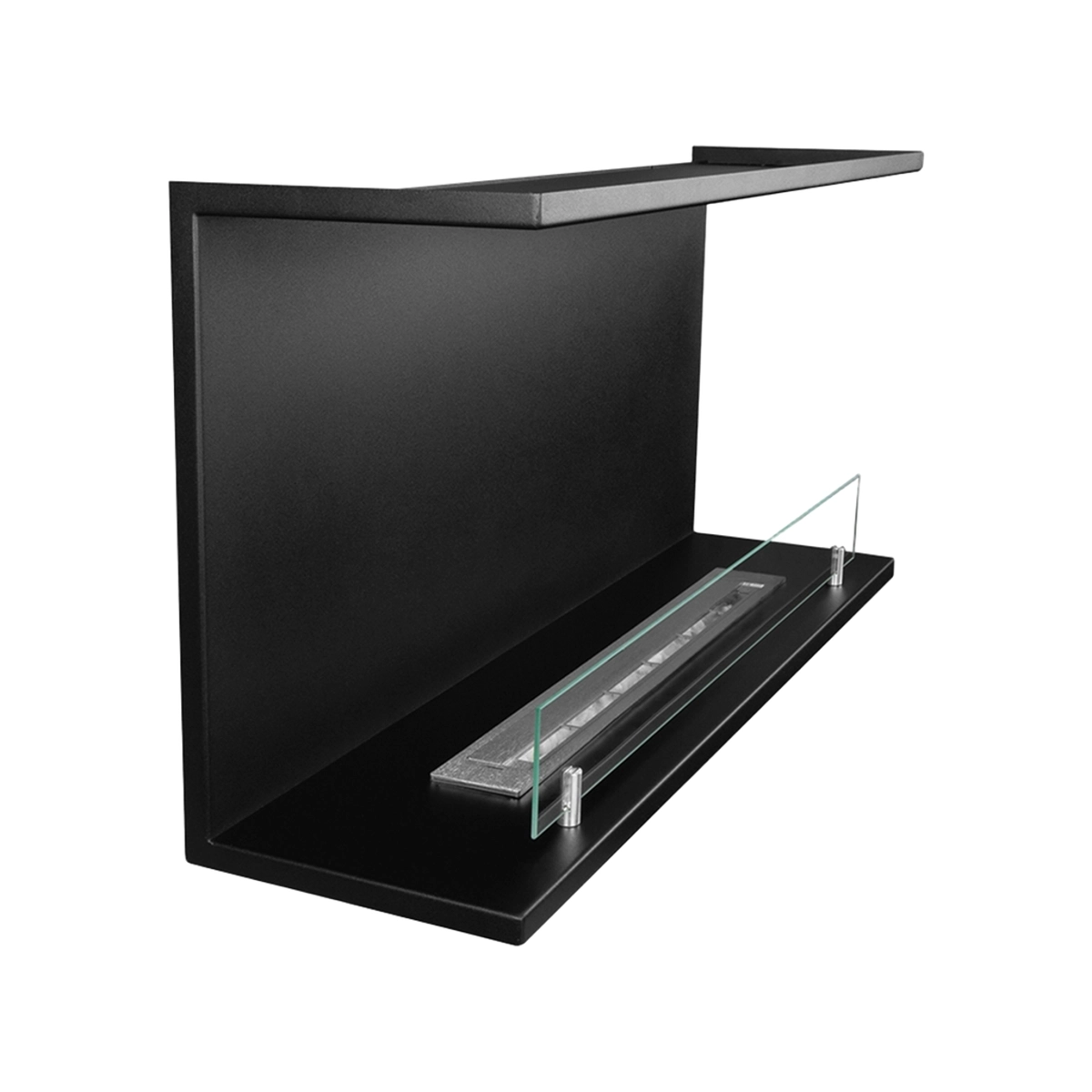 Divina Fire Trevi 90 3-Sided Built-in Bioethanol Fireplace 90x45 — 4
