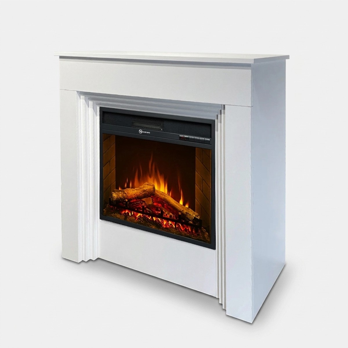 Freestanding electric fireplace with remote control Bellini — 1