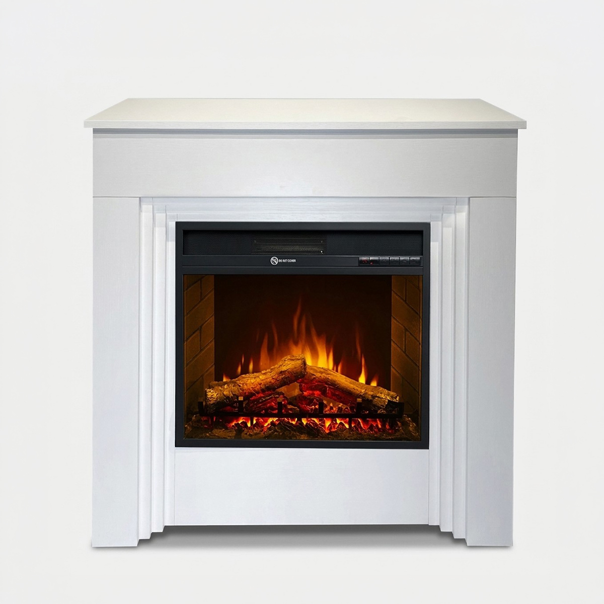 Freestanding electric fireplace with remote control Bellini — 3