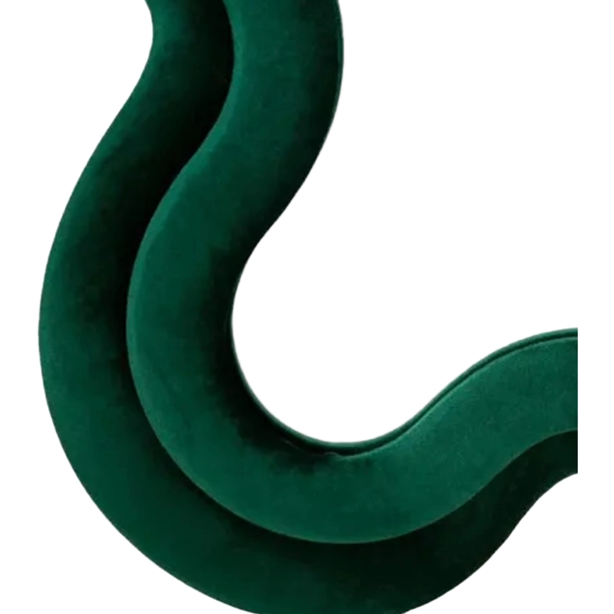 Monica Shaped Wall Mirror in Velvet Effect 58x160 cm — 4