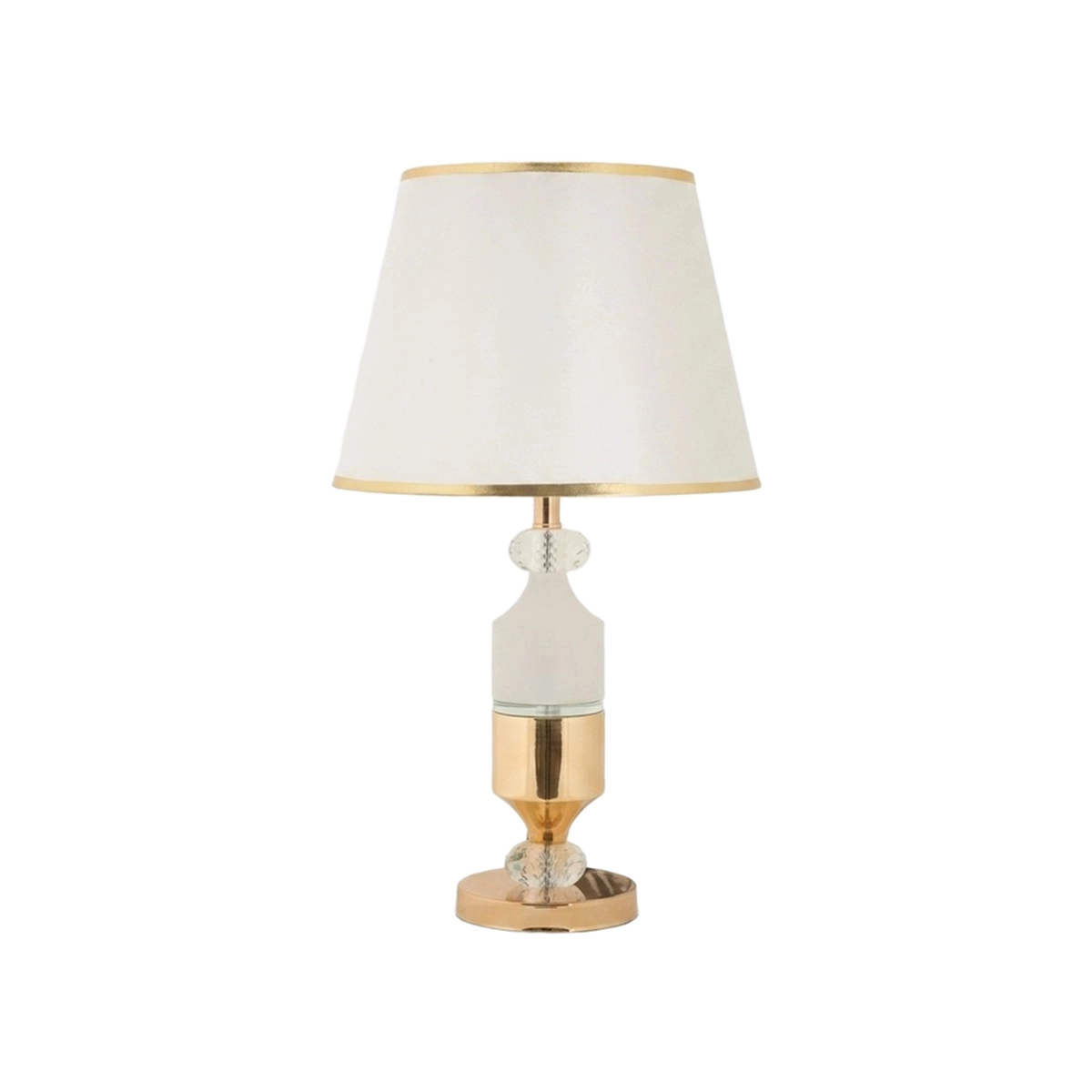 Gipsy Classic Table Lamp with Iron Base and Fabric Shade — 1
