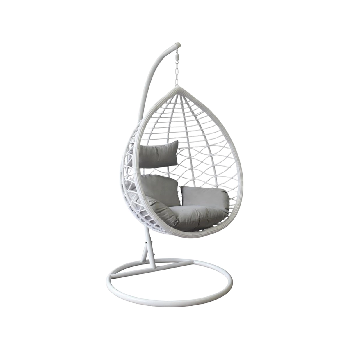 Panarea Hanging Rocking Chair in Metal Cosma — 2