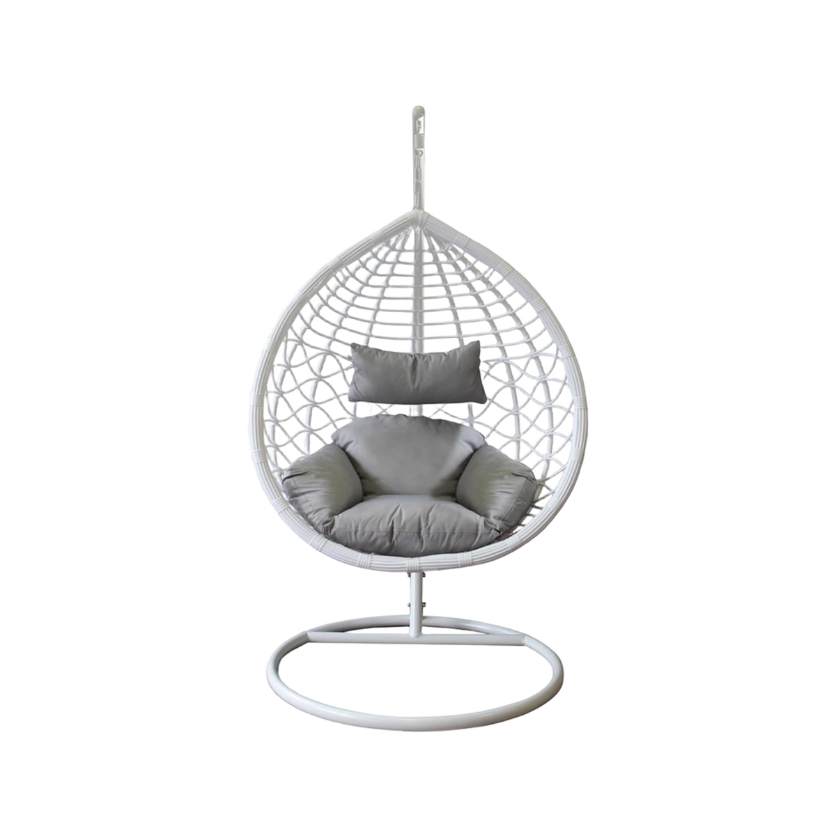 Panarea Hanging Rocking Chair in Metal Cosma — 4