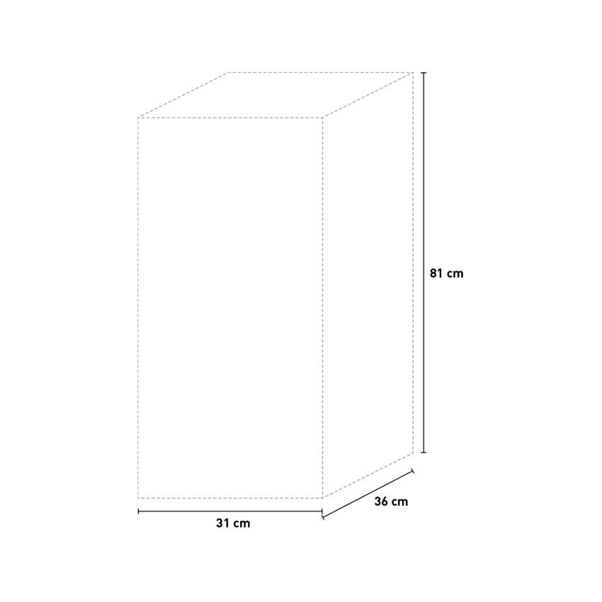 Recycling Bag Holder Stand Mr. B Mono Mongardi — 4