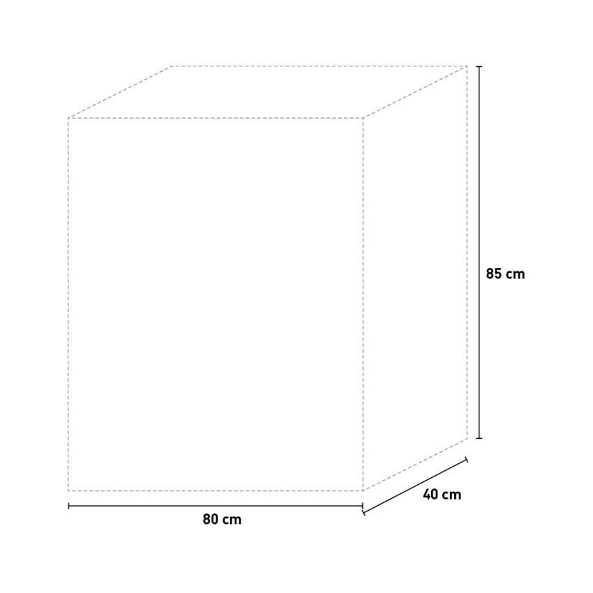 Mongardi Modular 3-Shelf Resin Storage Rack 80x40x85 cm Rack 3 — 2
