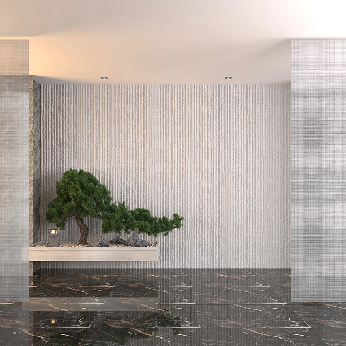 3D Stone Effect Wall Panels in PU by Divina Home Set of 12 pcs — 5