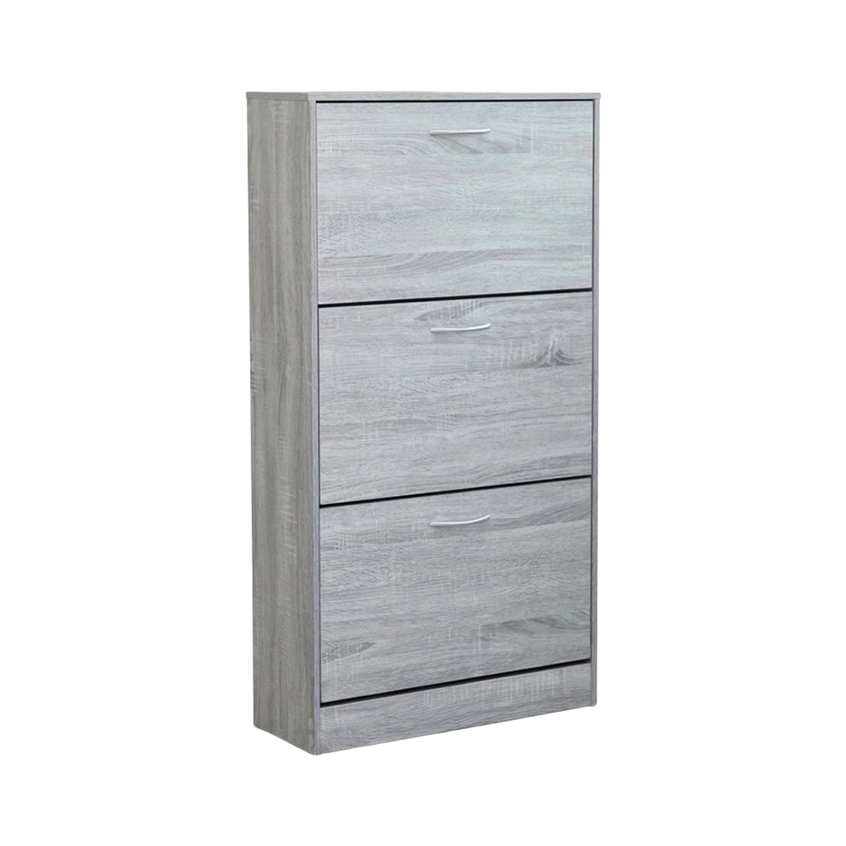 Vicky Slim Wooden Shoe Cabinet with 3 Doors — 1